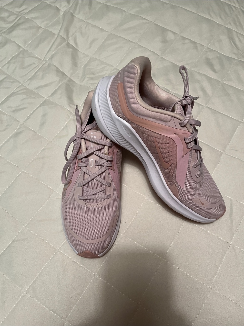 Nike Women’s Running Sneakers - Dusty Pink & White